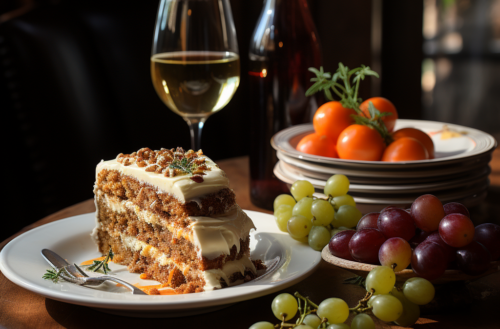 Carrot Cake and Wine: A Match Made in Dessert Heaven!